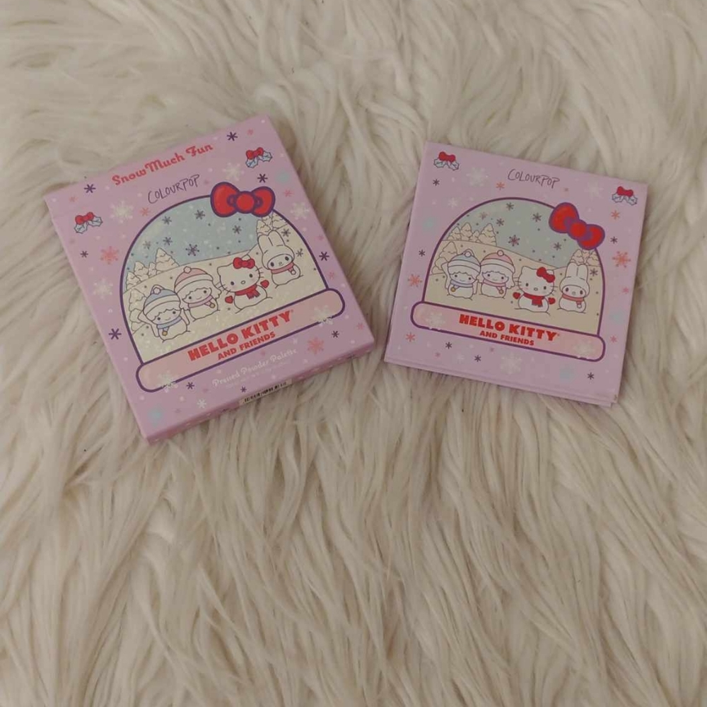 💖FIRM! NWT COLOURPOP X HELLO KITTY AND FRIENDS SNOW MUCH FUN EYESHADOW PALETTE